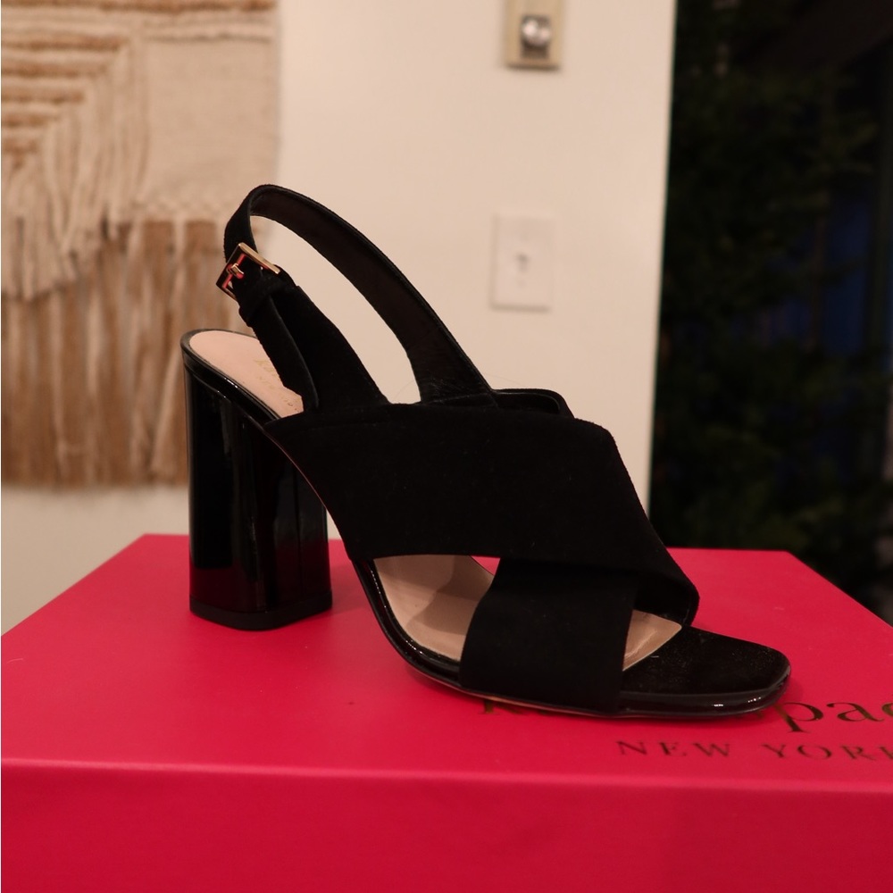 Kate Spade Black Classic Heels